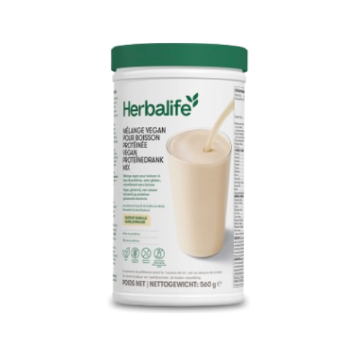 Mistura para bebida proteica vegan sabor baunilha 560g