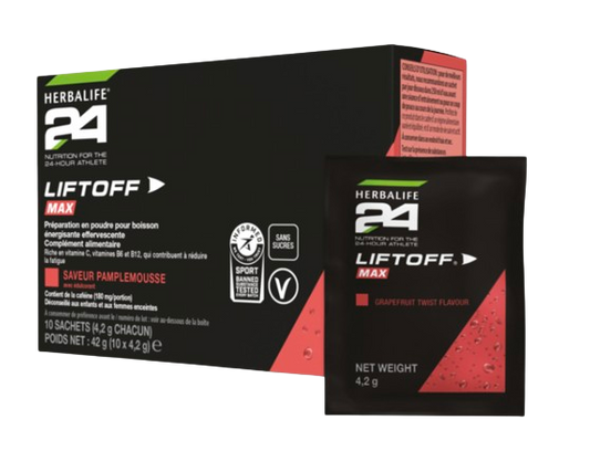 LiftOff® Max H24 Grapefruit 10 Beutel à 4,2g
