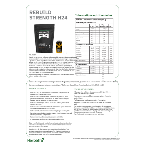 Rebuild Strength - 350g Beutel (7x50g)