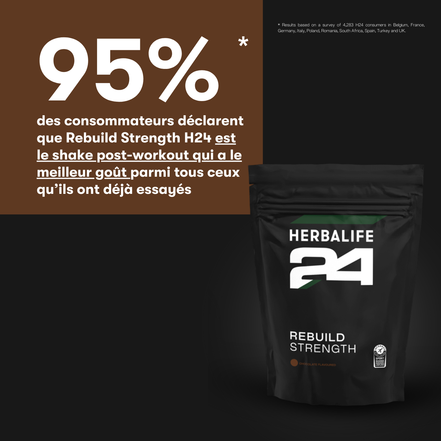 Kraft wieder aufbauen Herbalife24®